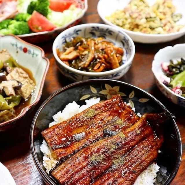 土用丑の日、義実家お泊り。
