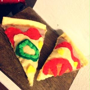 手作りおもちゃ ピザ By Microyuuさん レシピブログ 料理ブログのレシピ満載