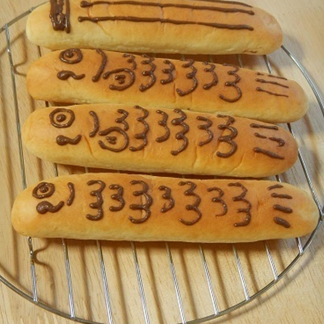 市販のパンで鯉のぼりパンと金太郎パン