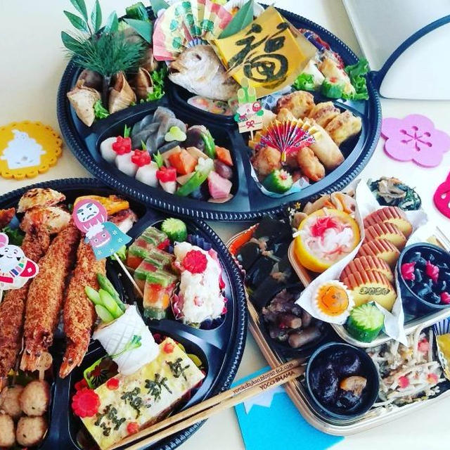 本年も皆様ありがとうございます。年越しオードブル♪