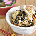 【きのこのレシピ】秋の味覚！！冷凍できて便利！きのことひじきの炊き込みご飯の作り方