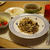 きのこクリームソースハンバーグとか親バカ写真とか。Hamburger steak etc..