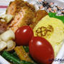 4/12 鮭のハーブ＆チーズフライ弁当