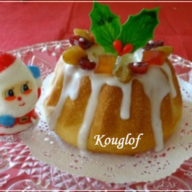 クリスマスに・・クグロフ型deチョコチップマロンパン☆