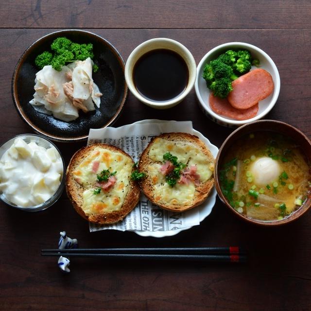 ☆お味噌汁の中に　おぼろ月　ほっこり朝ごはん☆