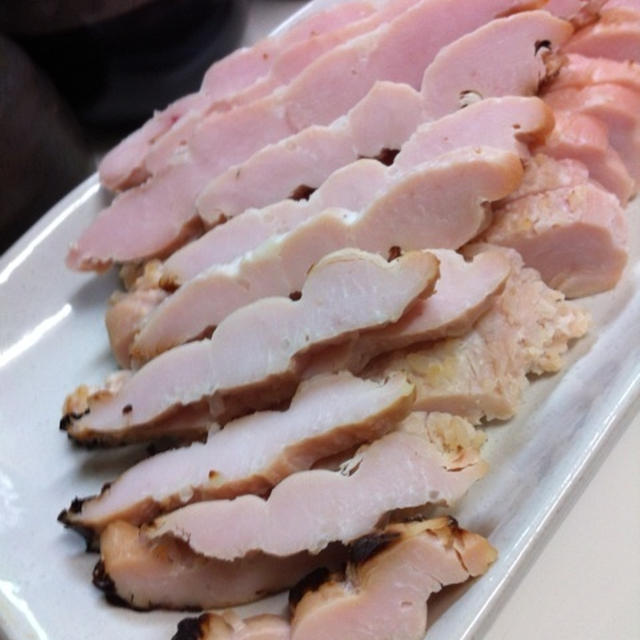 塩麹チキン…波形？雲形⁇巳形⁇?