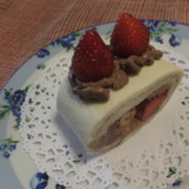 ロールケーキ修行☆