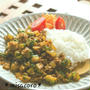 ＊レンジでスグ！ゴーヤ嫌いも食べられる簡単キーマカレー＊