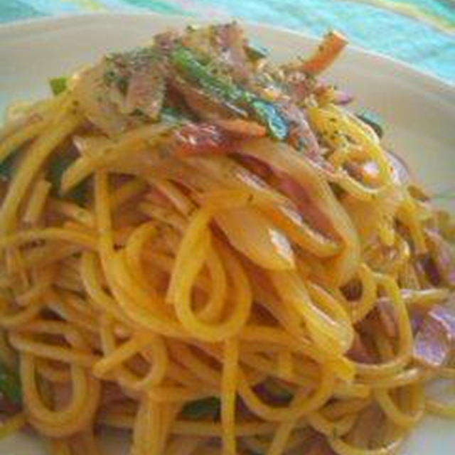 ひと手間かけたスパゲッティ・ナポリタン