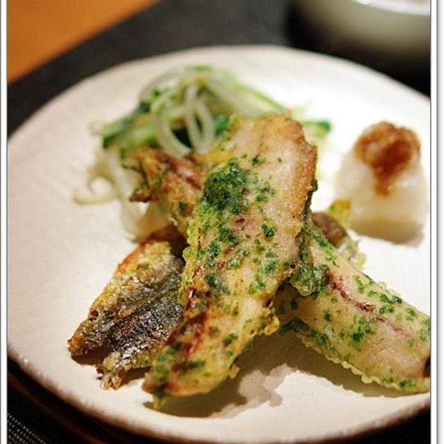 【鰯の青海苔てんぷら】