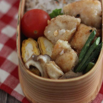ゆず胡椒風味の塩糀鶏胸から揚げ【レシピ】弁当