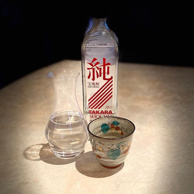 酒はオイラの友か....