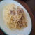 ひき肉のパスタ＆ＰＡＲＩＹＡでランチ