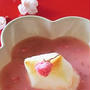 桜レシピ 3＊美しい桜のお汁粉ピンク色 ♪