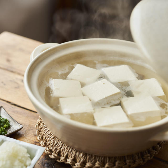 シンプルでおいしい湯豆腐