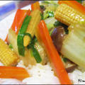 テキトー野菜あんかけ