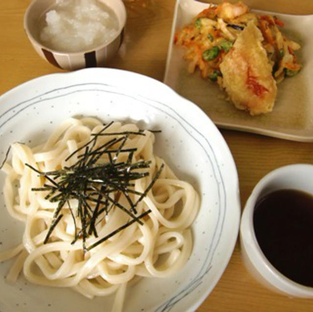 天ざるうどん