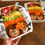 猫ちゃん＊デコ そぼろ弁当