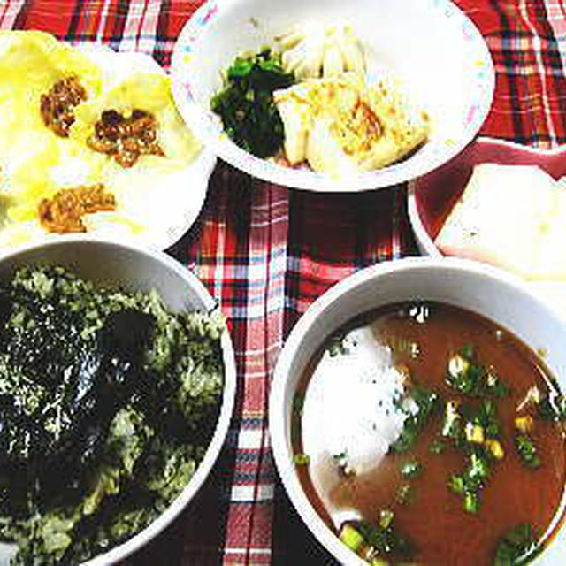 質素な食卓～