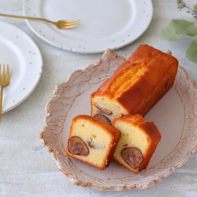 大きな栗のバターケーキ