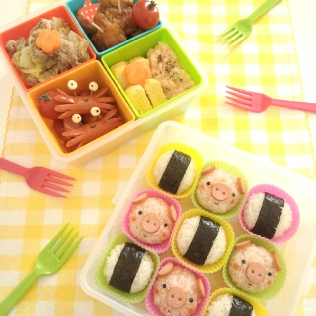 簡単おかず！行楽弁当♪