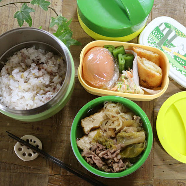 すきやき風丼弁当