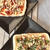 お餅pizza  マルゲリータ風&和風ベーコンマヨ