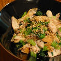 ホッケと小松菜の和え物 と ダイエットロロ湯豆腐
