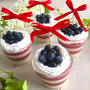 Happy 4th of July!☆アメリカ～ンなしましまゼリー♪