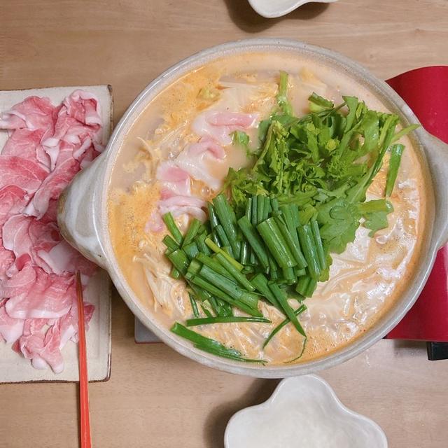 ラーメン屋さんの鍋が美味しい！