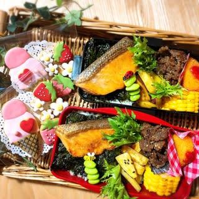 キーワードは「可愛い」でいくよ（笑）♡　～可愛い♡お弁当～