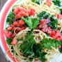 Spaghetti with Kaleケールスパゲッティ