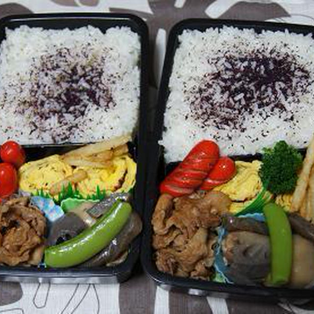 ブタのしょうが焼き弁当