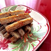 『ごぼうスティック♡バター醤油味』