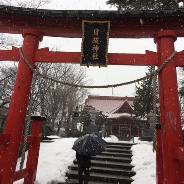 雪の降る町を、鶴岡散策