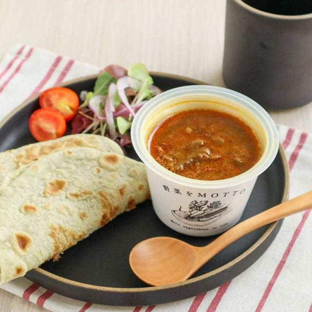 ＊野菜をMOTTO スープカレーとトルティーヤ＊