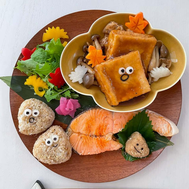 厚揚げとろ～り！秋のワンプレート　～オルナ5点セットのＰＲ～
