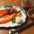 鮭しょうが味噌漬け、にんにく味噌漬け焼き