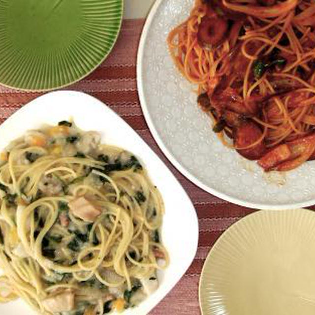 残りものアレンジに挑戦！～麺類は２種類なのよ