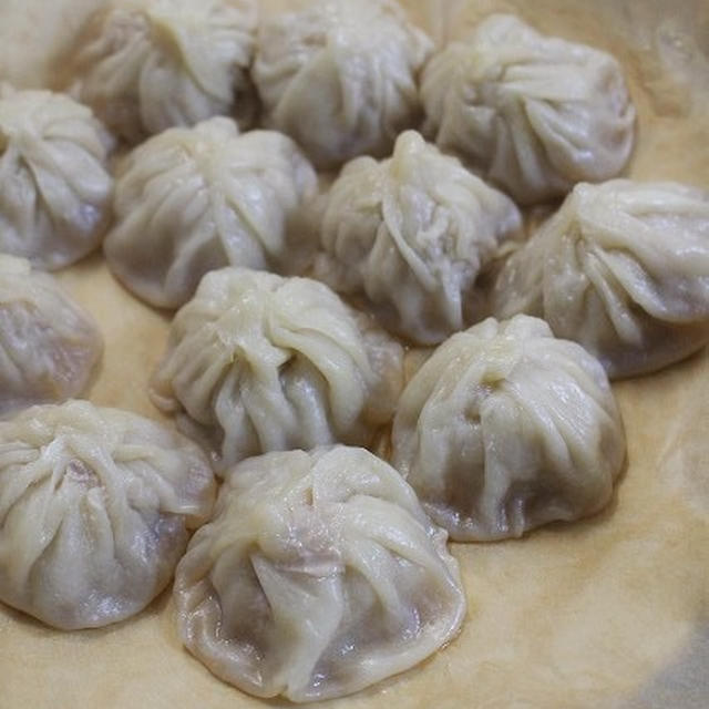 手作り小籠包　イカの塩辛