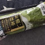 今日のアイス♪ 明治「辻󠄀利 お濃い抹茶 チョコレート＆クランチ」 / 変な空