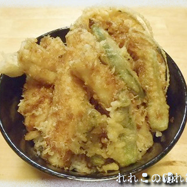 【釣り魚料理：太刀魚】とことんタチウオ天丼大盛り