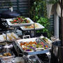 Garden でPotluck lunch♡