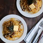きのこと豚のバター醤油パスタ【レシピ】
