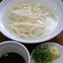 朝は簡単に「釜揚げうどん」