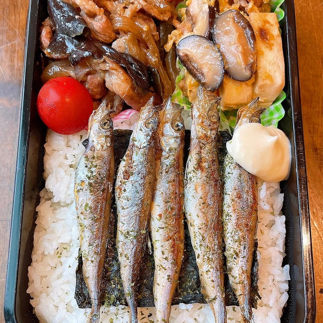 ししゃも弁当です！！
