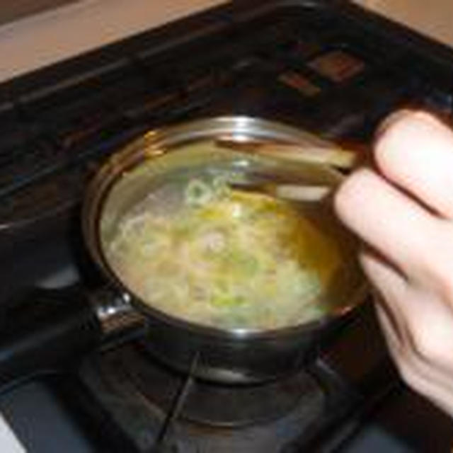 生しらすのお吸い物