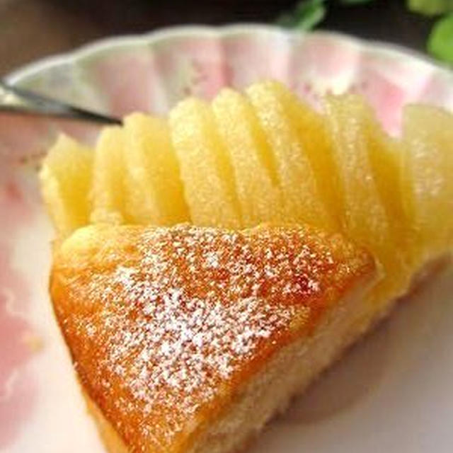 洋梨のケーキ