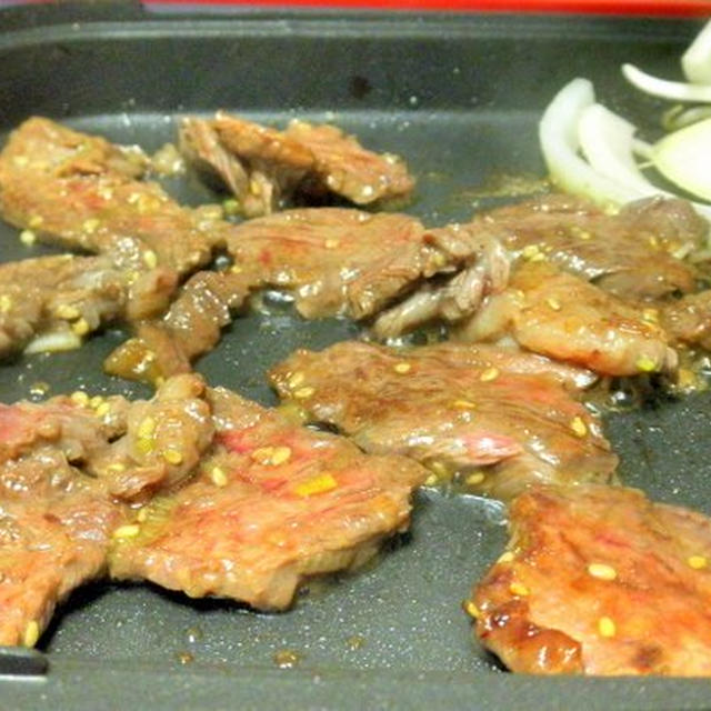 家で焼肉の話