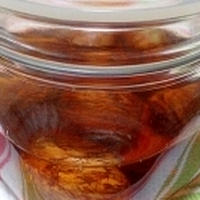 栗で秋の味覚フルーツブランデー　/　栗が破裂！！